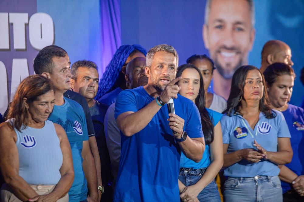 Flávio Matos provoca adversário e chama Caetano para o debate: “estou pronto para debater com ele”