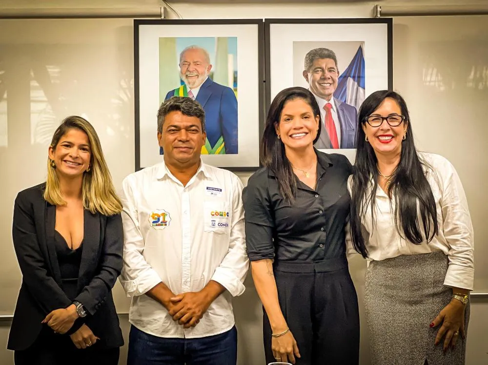 Ludmilla Fiscina participa de reunião na CERB ao lado do prefeito Anisio Madeirol e garante fortalecimento da rede hídrica na região
