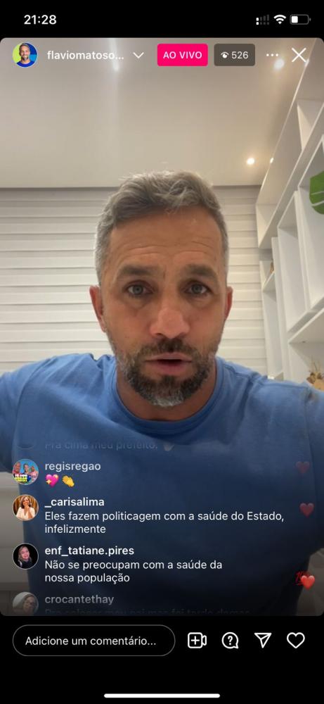  live, Flávio Matos lança encontro semanal “Movimento Digita