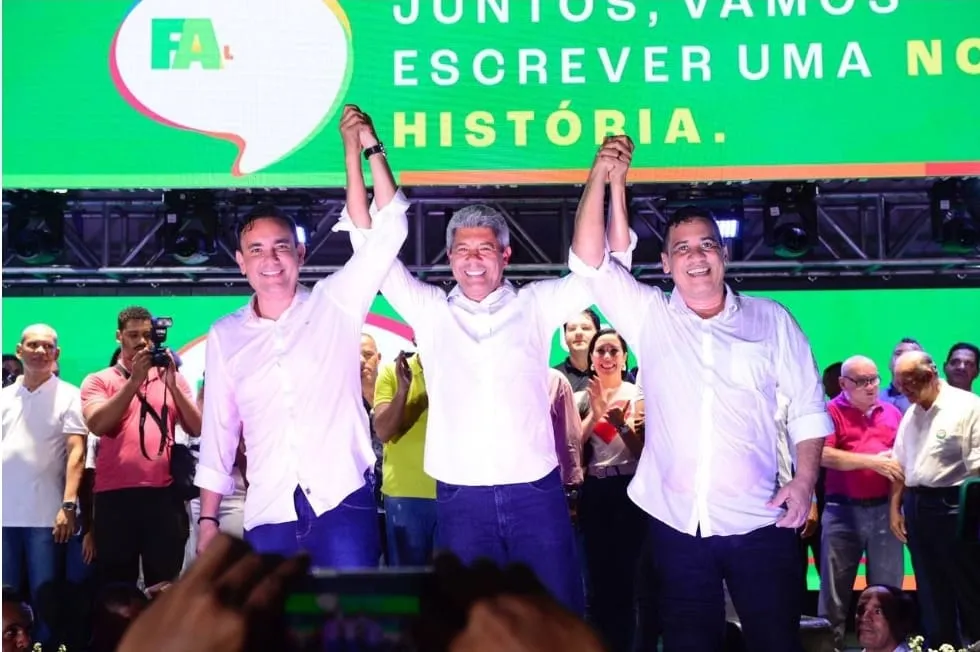 Governador Jerônimo Rodrigues participa do lançamento do PGP e fortalece pré-candidaturas de Gustavo Carmo e Luciano Sérgio