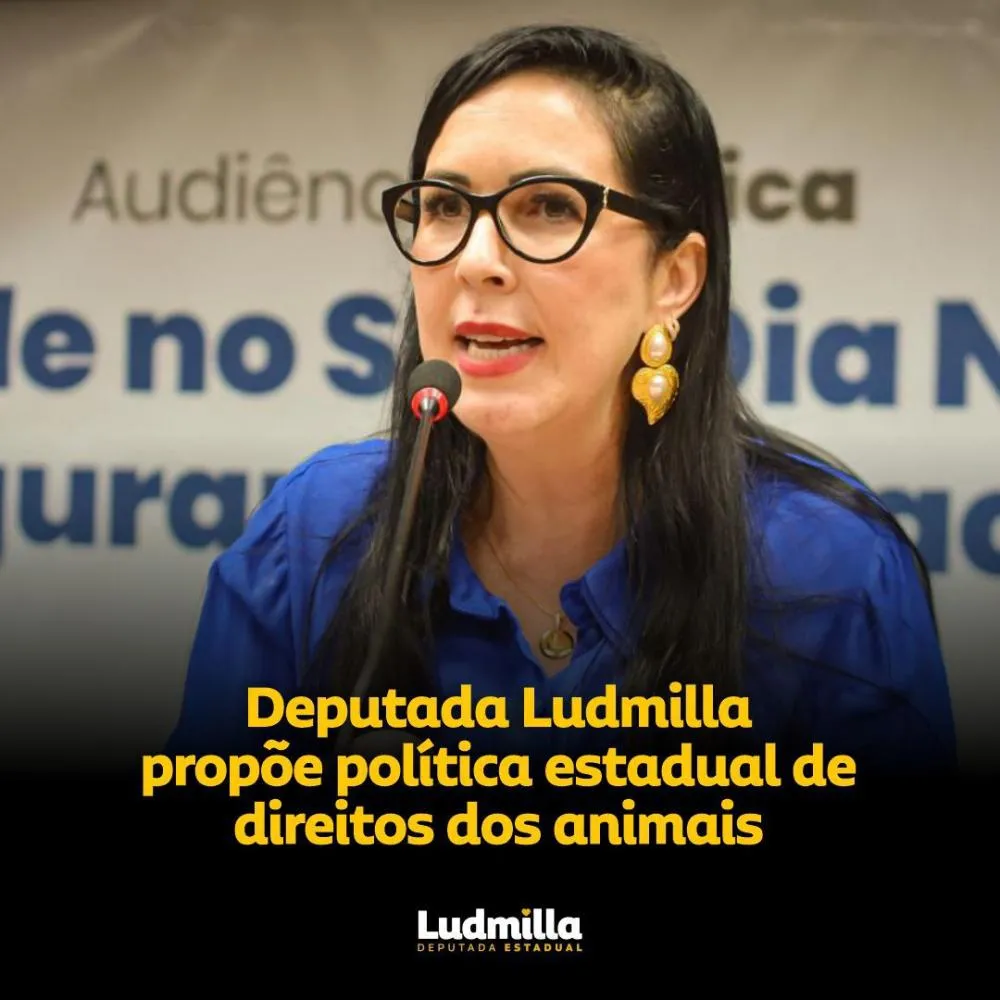 Deputada Ludmilla propõe política estadual de direitos dos animais